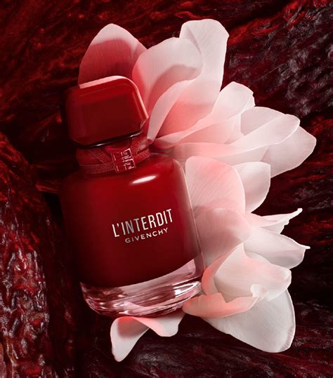 givenchy l'interdit rouge set|l'interdit Givenchy rouge ultime.